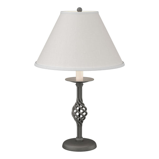 Hubbardton Forge - 265001-SKT-20-SF1555 - One Light Table Lamp - Twist Basket - Natural Iron