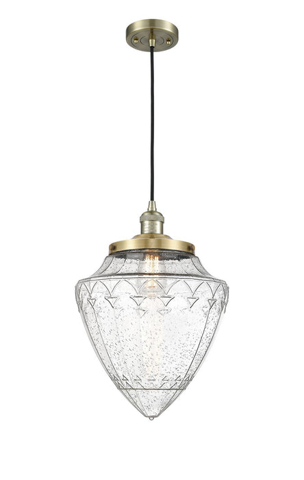 Innovations - 201C-AB-G664-12 - One Light Mini Pendant - Franklin Restoration - Antique Brass