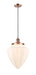 Innovations - 201C-AC-G661-12 - One Light Mini Pendant - Franklin Restoration - Antique Copper