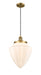 Innovations - 201C-BB-G661-12 - One Light Mini Pendant - Franklin Restoration - Brushed Brass