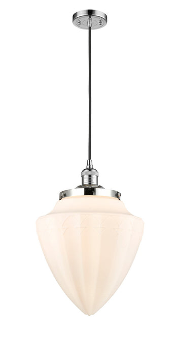 Innovations - 201C-PC-G661-12 - One Light Mini Pendant - Franklin Restoration - Polished Chrome