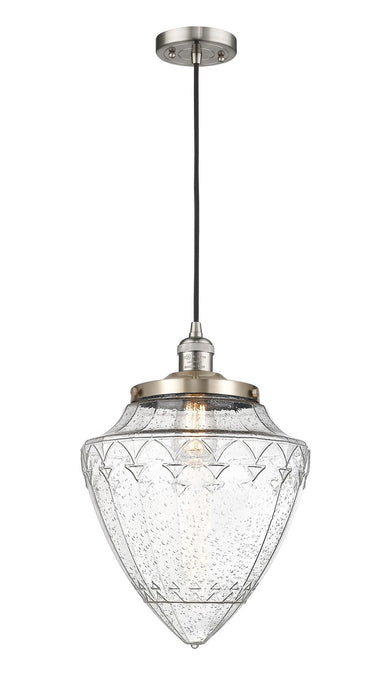 Innovations - 201C-SN-G664-12 - One Light Mini Pendant - Franklin Restoration - Brushed Satin Nickel