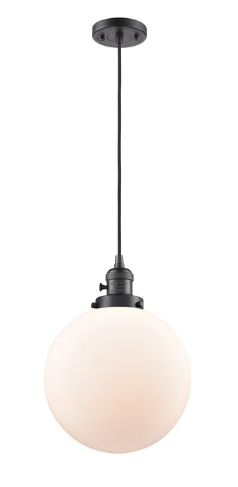 Innovations - 201CSW-OB-G201-10-LED - LED Mini Pendant - Franklin Restoration - Oil Rubbed Bronze