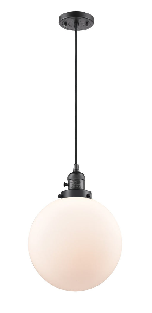 Innovations - 201CSW-OB-G201-10-LED - LED Mini Pendant - Franklin Restoration - Oil Rubbed Bronze