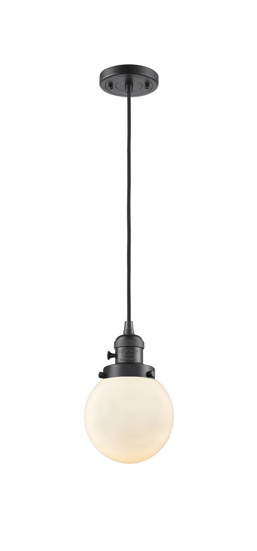 Innovations - 201CSW-OB-G201-6 - One Light Mini Pendant - Franklin Restoration - Oil Rubbed Bronze