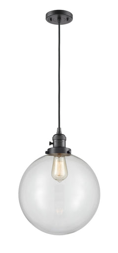 Franklin Restoration One Light Mini Pendant Oil Rubbed Bronze