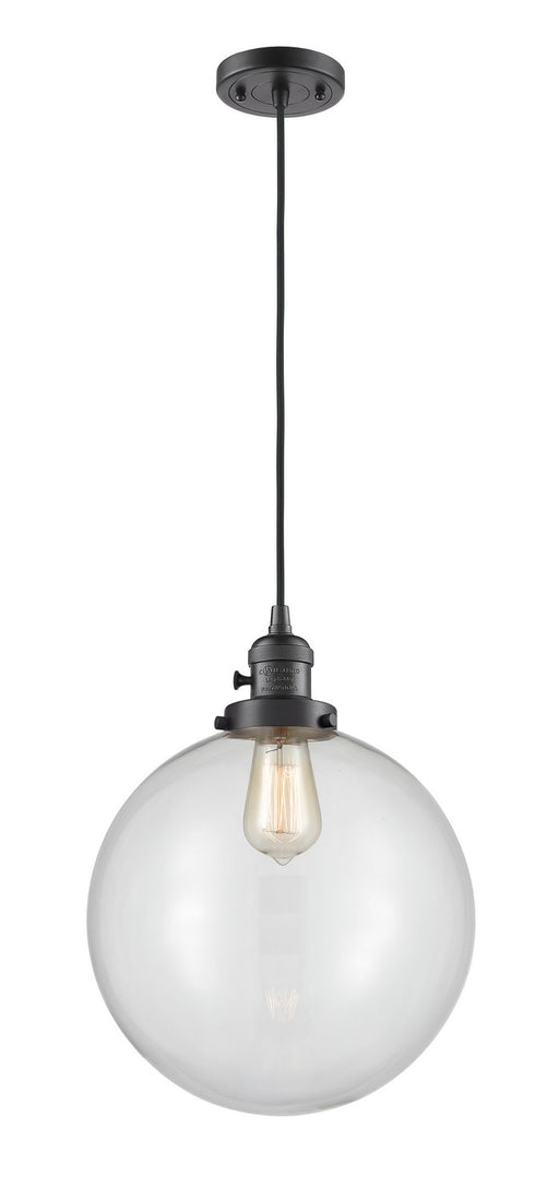 Innovations - 201CSW-OB-G202-12-LED - LED Mini Pendant - Franklin Restoration - Oil Rubbed Bronze