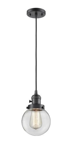 Franklin Restoration One Light Mini Pendant Oil Rubbed Bronze
