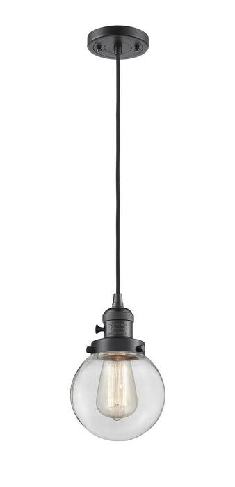 Innovations - 201CSW-OB-G202-6-LED - LED Mini Pendant - Franklin Restoration - Oil Rubbed Bronze