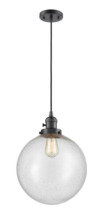 Innovations - 201CSW-OB-G204-12-LED - LED Mini Pendant - Franklin Restoration - Oil Rubbed Bronze