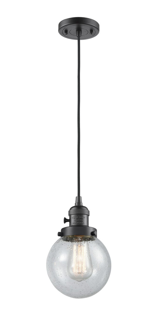 Innovations - 201CSW-OB-G204-6 - One Light Mini Pendant - Franklin Restoration - Oil Rubbed Bronze