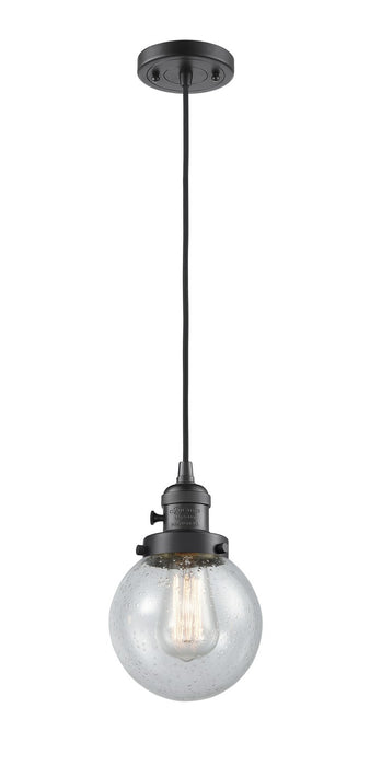 Innovations - 201CSW-OB-G204-6-LED - LED Mini Pendant - Franklin Restoration - Oil Rubbed Bronze