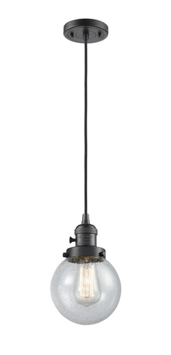 Franklin Restoration LED Mini Pendant Oil Rubbed Bronze
