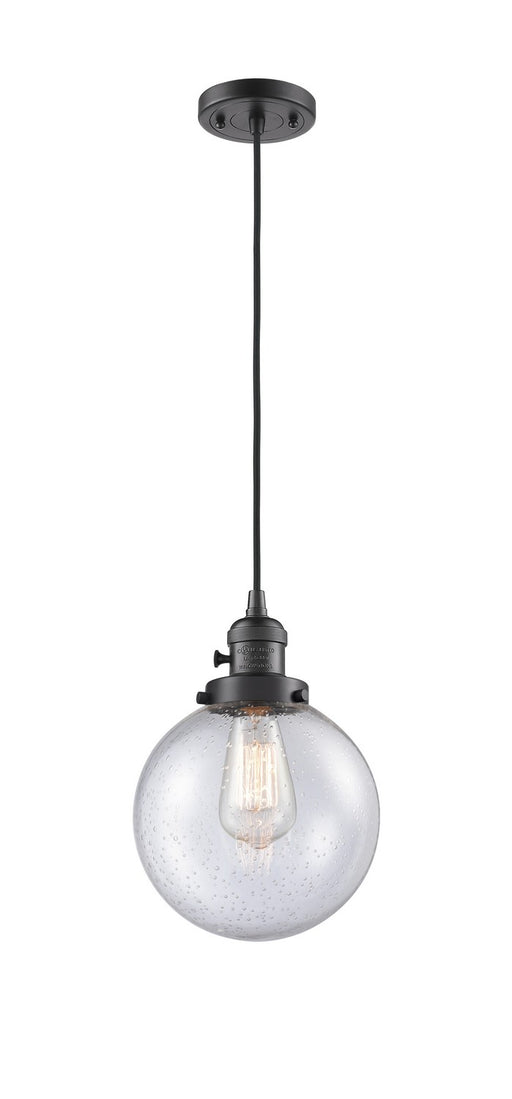 Innovations - 201CSW-OB-G204-8-LED - LED Mini Pendant - Franklin Restoration - Oil Rubbed Bronze