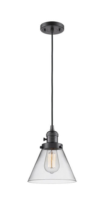 Innovations - 201CSW-OB-G42 - One Light Mini Pendant - Franklin Restoration - Oil Rubbed Bronze