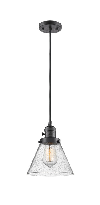 Innovations - 201CSW-OB-G44 - One Light Mini Pendant - Franklin Restoration - Oil Rubbed Bronze