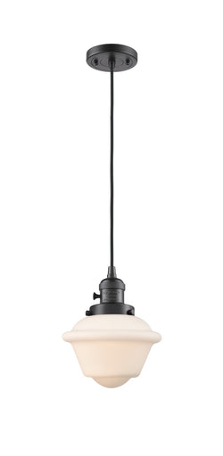 Franklin Restoration One Light Mini Pendant Oil Rubbed Bronze