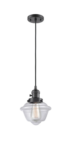 Franklin Restoration One Light Mini Pendant Oil Rubbed Bronze