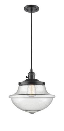 Franklin Restoration LED Mini Pendant Oil Rubbed Bronze