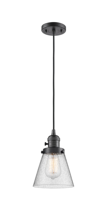 Innovations - 201CSW-OB-G64 - One Light Mini Pendant - Franklin Restoration - Oil Rubbed Bronze