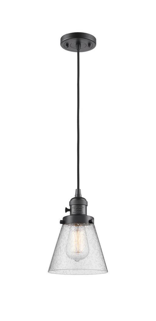 Innovations - 201CSW-OB-G64 - One Light Mini Pendant - Franklin Restoration - Oil Rubbed Bronze