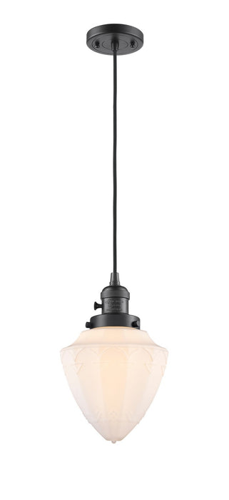 Innovations - 201CSW-OB-G661-7 - One Light Mini Pendant - Franklin Restoration - Oil Rubbed Bronze