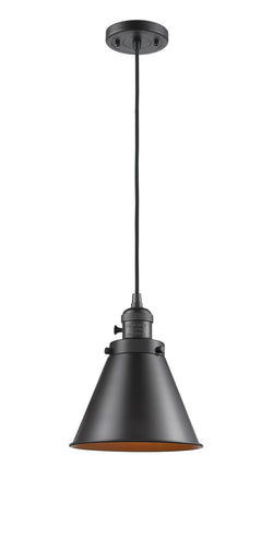 Franklin Restoration One Light Mini Pendant Oil Rubbed Bronze