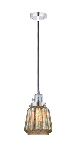 Franklin Restoration LED Mini Pendant Polished Chrome