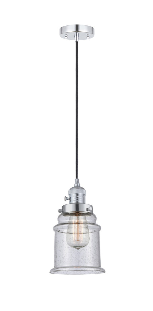 Innovations - 201CSW-PC-G184-LED - LED Mini Pendant - Franklin Restoration - Polished Chrome