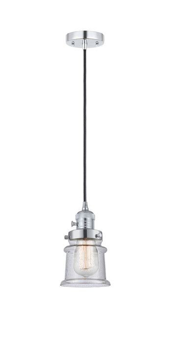 Innovations - 201CSW-PC-G184S - One Light Mini Pendant - Franklin Restoration - Polished Chrome