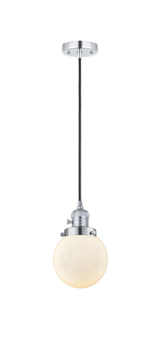 Innovations - 201CSW-PC-G201-6 - One Light Mini Pendant - Franklin Restoration - Polished Chrome