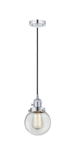 Innovations - 201CSW-PC-G202-6-LED - LED Mini Pendant - Franklin Restoration - Polished Chrome