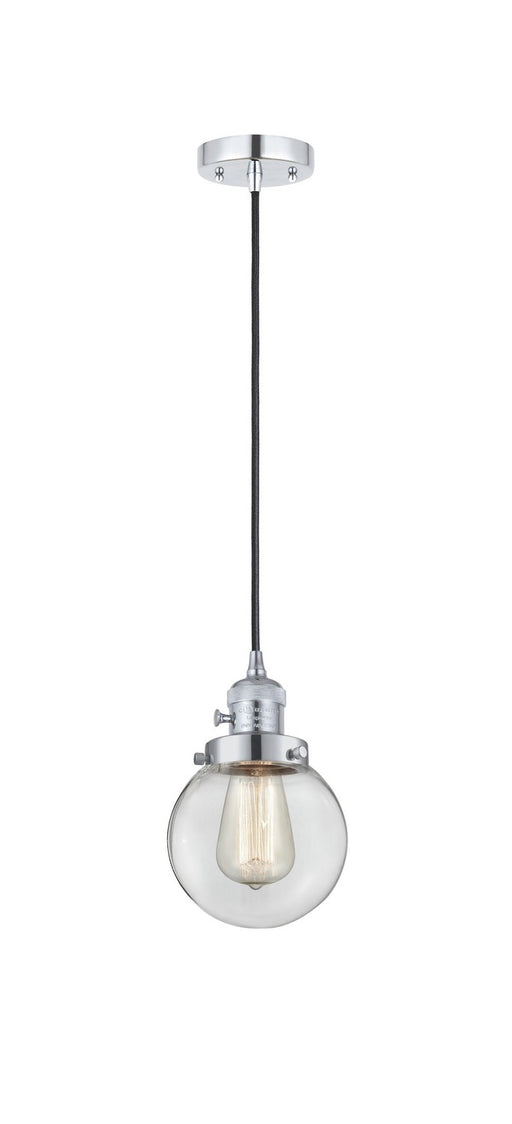 Innovations - 201CSW-PC-G202-6-LED - LED Mini Pendant - Franklin Restoration - Polished Chrome
