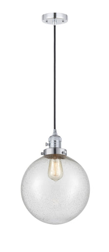 Franklin Restoration One Light Mini Pendant Polished Chrome