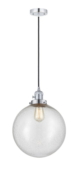 Innovations - 201CSW-PC-G204-12-LED - LED Mini Pendant - Franklin Restoration - Polished Chrome