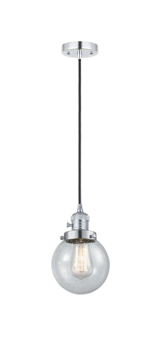 Innovations - 201CSW-PC-G204-6-LED - LED Mini Pendant - Franklin Restoration - Polished Chrome