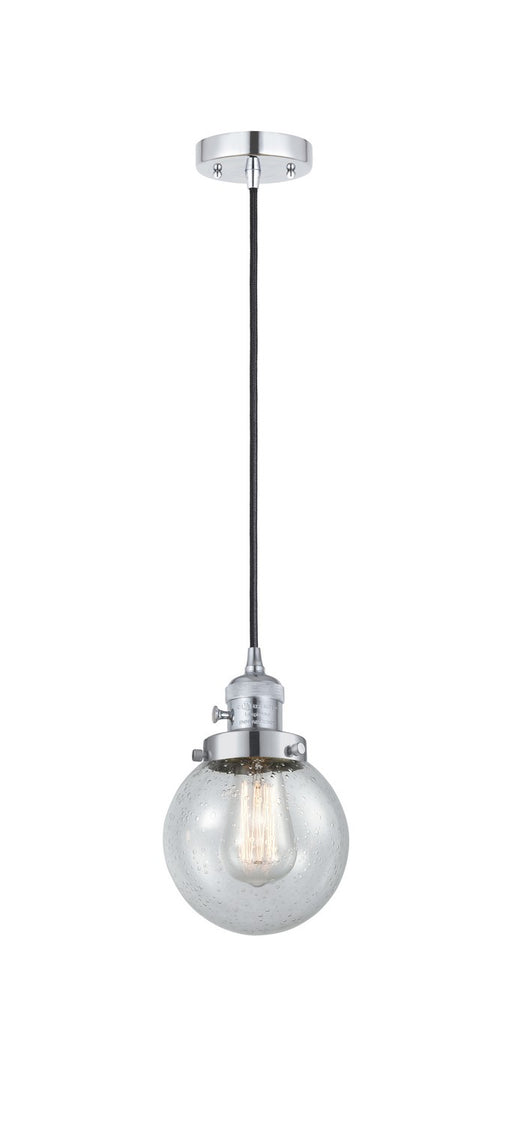 Innovations - 201CSW-PC-G204-6-LED - LED Mini Pendant - Franklin Restoration - Polished Chrome