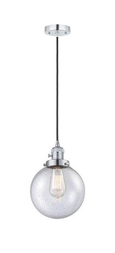 Franklin Restoration One Light Mini Pendant Polished Chrome