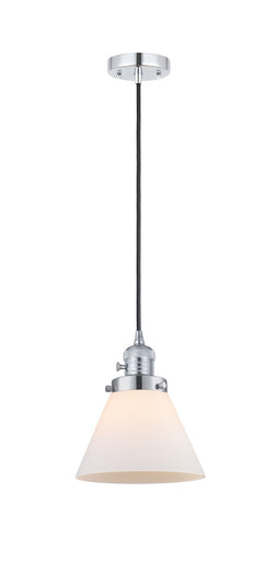 Franklin Restoration One Light Mini Pendant Polished Chrome