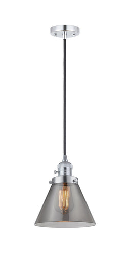 Franklin Restoration One Light Mini Pendant Polished Chrome