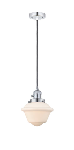 Franklin Restoration One Light Mini Pendant Polished Chrome