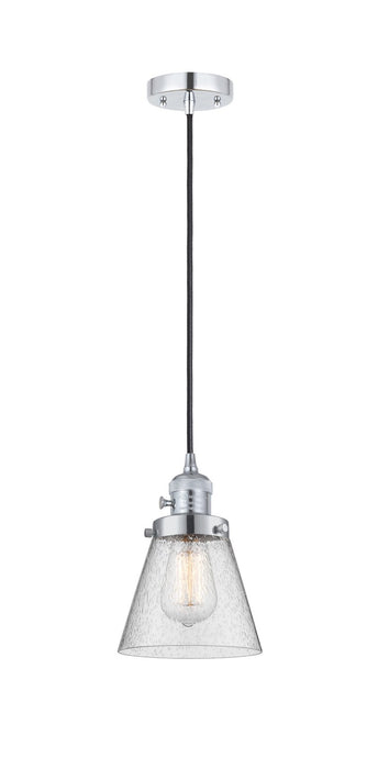 Innovations - 201CSW-PC-G64 - One Light Mini Pendant - Franklin Restoration - Polished Chrome