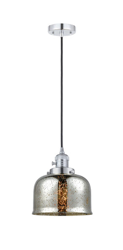 Franklin Restoration One Light Mini Pendant Polished Chrome