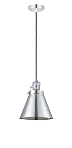 Franklin Restoration One Light Mini Pendant Polished Chrome