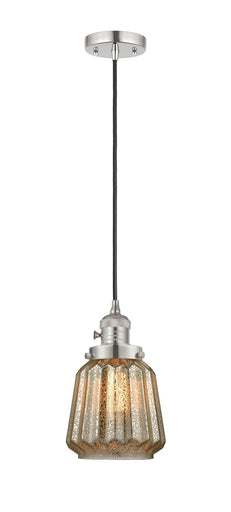 Franklin Restoration LED Mini Pendant Polished Nickel
