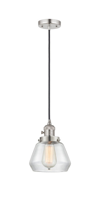 Innovations - 201CSW-PN-G172-LED - LED Mini Pendant - Franklin Restoration - Polished Nickel