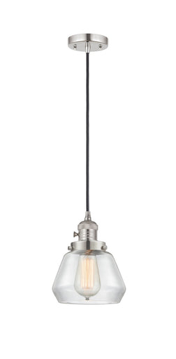 Franklin Restoration LED Mini Pendant Polished Nickel