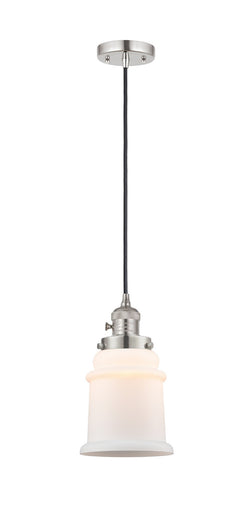 Franklin Restoration LED Mini Pendant Polished Nickel