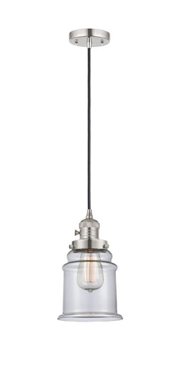 Franklin Restoration LED Mini Pendant Polished Nickel