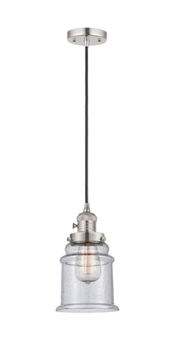 Franklin Restoration LED Mini Pendant Polished Nickel